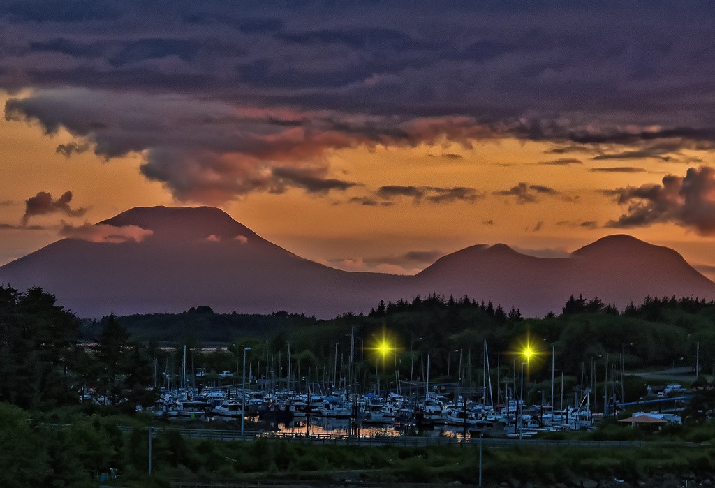 Sitka Alaska at Dusk