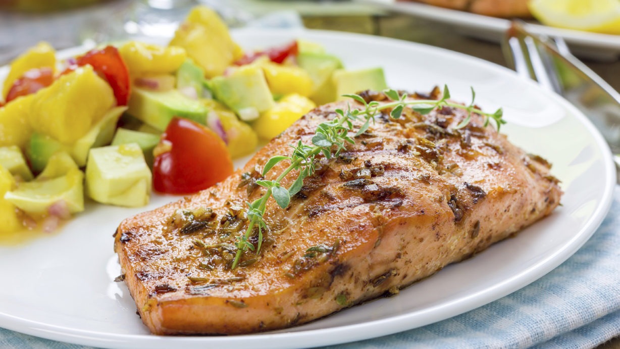 Herb Crusted Salmon Filet