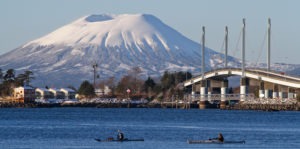 Mount Edgecumbe Winter in Sitka